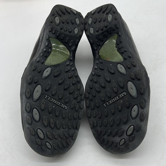 Merrell Black Slip On Wedge Loafer Air Cushion Footbed Sz 7. BLO3229E - Picture 6 of 8